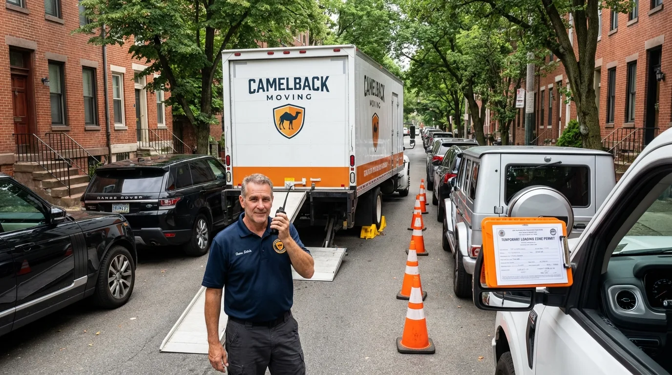 City street loading permit setup in Claysburg, PA